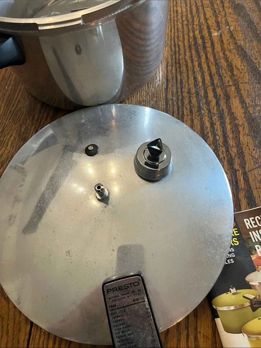 Stainless Steel Pressure Cooker - Silver 4 qt